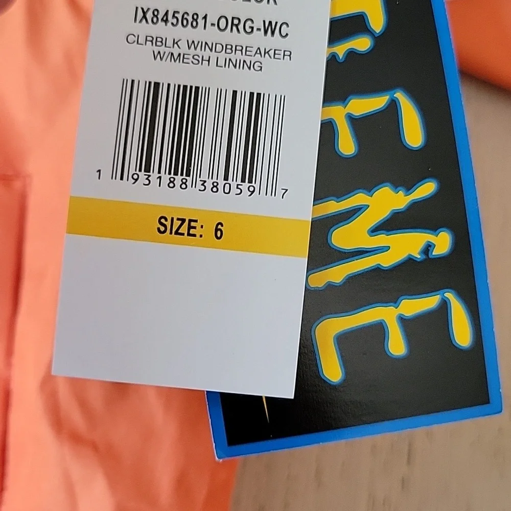 NWT Boys size 6 Ixtreme brand windbreaker